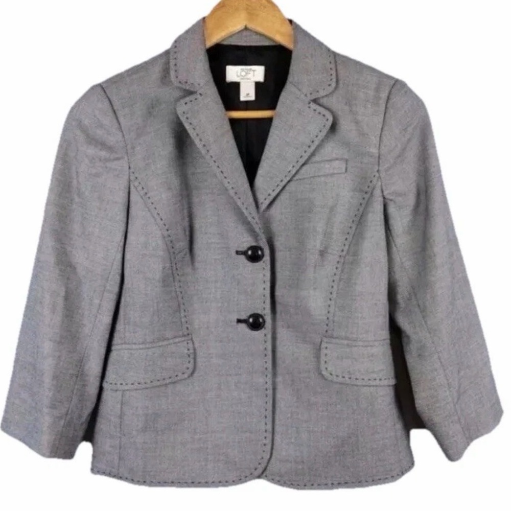 LOFT Women's Charcoal Blazer